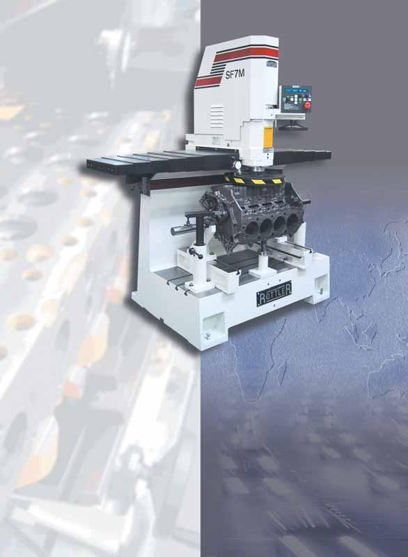 The NEW Rottler SFM Surfacing Machines are the answer to improved productivity and profits for automotive and diesel machine shops.