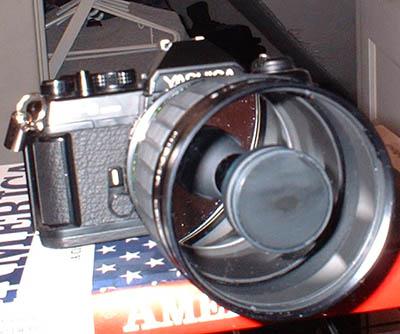 Scmidt-Cassegrain 500 mm optics for handheld
