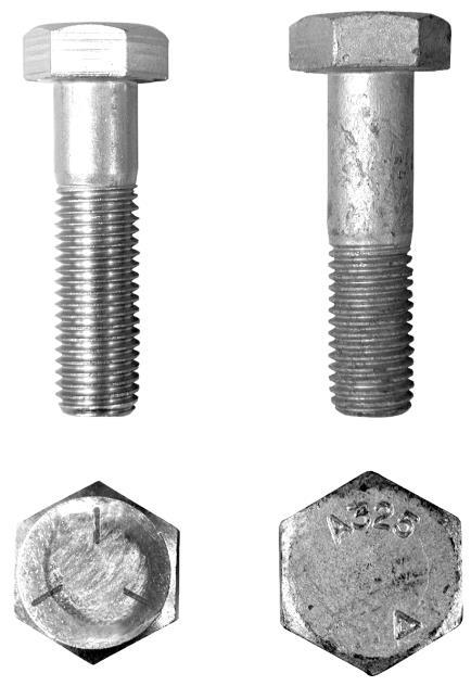 When looking at the mechanical requirements of bolts it appears that a grade A325 and SAE J429 Grade 5 are identical as do the grade A490 and the SAE J429 Grade 8.