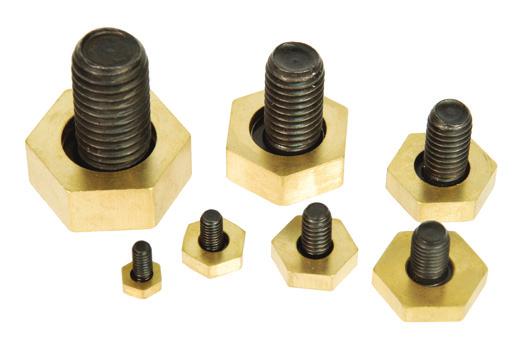 COUNTERSINK G TAPPED HOLE "A" "B" "C" "G" "H" Order Height Width Tapped Hole Slot Number 1/4" 1/2" 1-1/2" 10-32 7/32" Z0091 1/4 1/2 1-3/4 10-32 7/32 Z0092 5/16 5/8 2 1/4-20 9/32