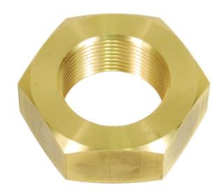 Jig & Fixture Hex Nuts Hex Panel Nuts Materials: Brass Brass Nickel Plated 18-8 Stainless Steel Special Threads Hex Panel Nuts Thread Across Order Numbers Size Flats Thickness 18-8 St/St Brass Brass