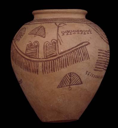shape would not work as for a palette. Gallery Name: activity: Pots Room 64 Predynastic pots were often made from pink clay dug up in the Egyptian desert.