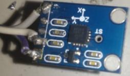 GSM & GPS Modules: Figure 6 : Accelerometer & Pit sensor modem which will send a SMS message to the saved number in the system.