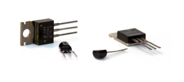 Darlington Transistor LEDs Motors