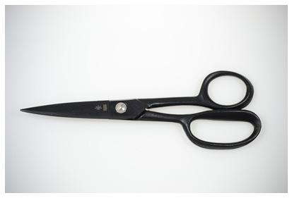 SCF-8LC ~ Carbon Fibre Scissors 20cm / 8 Hot forged : steel is heated in a furnace and forged with a drop hammer into the desired shape.