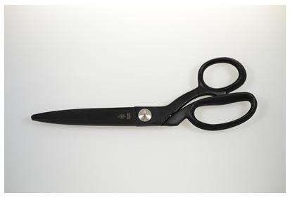 SCF-10RP ~ Carbon Fibre Scissors 25cm / 10 Hot forged : steel is heated in a furnace and forged with a drop hammer into the desired shape.