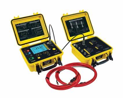 These Fall-of-Potential testers are designed to reject high levels of noise and interference and offer measurement ranges up to 1999Ω.