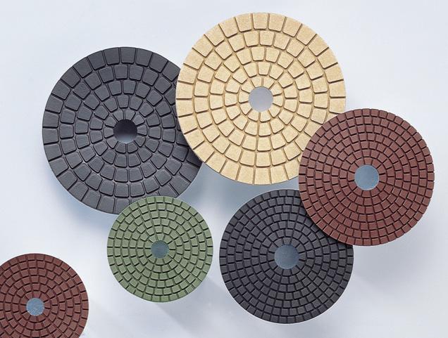 polishing pad For granite and marble 2,500-3,000 rpm for marble