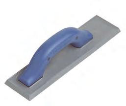 FLOATS Plastic handle and plastic back Tapered edges DESCRIPTION USE PKG.