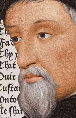 The Age of Chaucer The most famous writer of Medieval times, the father of English Literature, was Geoffrey Chaucer, a poet who demonstrated the potential of English as a literary language.