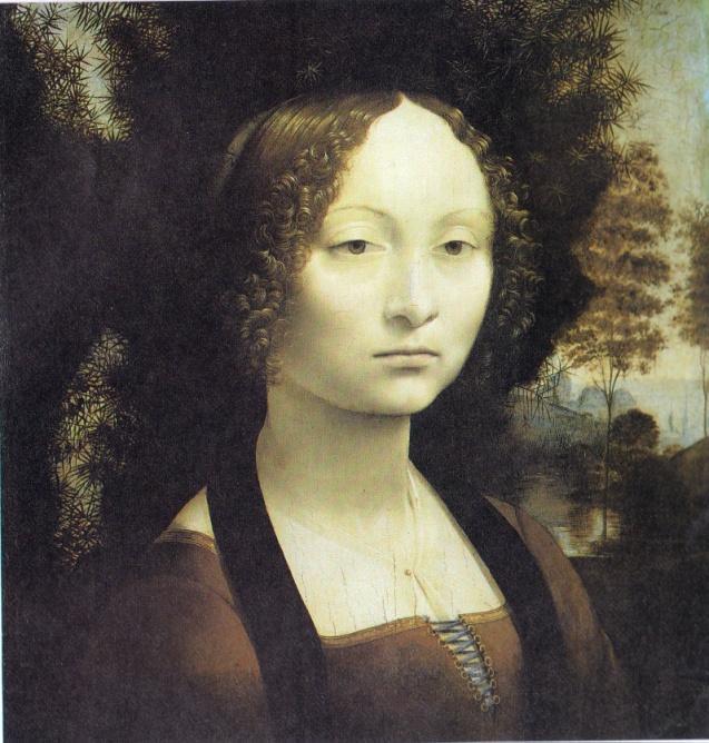 Leonardo Da Vinci (DUC-VIN-CHEE) Da Vinci painted beautiful portraits.