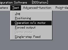 7. MR Configurator (SERVO CONFIGURATION SOFTWARE) 7.7.3 Motor-less operation POINT When this operation is used in an absolute position detection system, the home position cannot be restored properly.