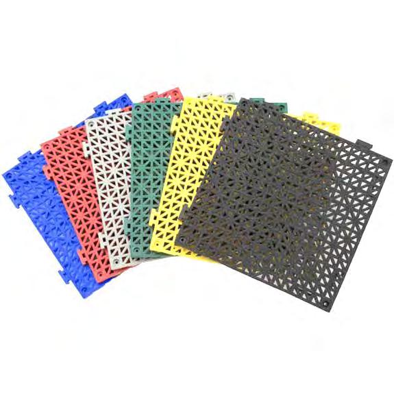 MASTER STOP Safety Tiles MASTER STOP Safety Tiles provide an anti-slip and anti-fatigue flooring while allowing you to rise above slippery surfaces.