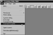 The Start Scanning dialog box appears. 2 4 Set [Feeder] (Duplex or Simplex).