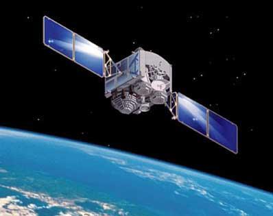 communication via the use of satellites would be that they allow for a high bandwidth, are fairly cheap and also cover a large area due to their position.