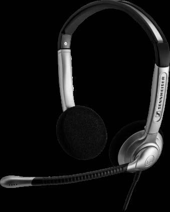 SH Series SH 330 SH 350 Sennheiser Voice Clarity sound for a more natural experience Noise-cancelling microphone