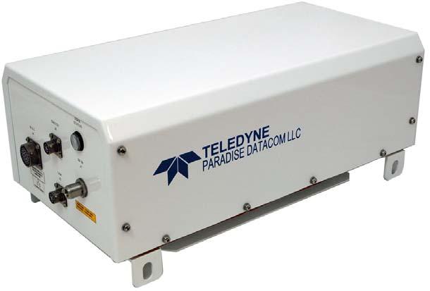 This allows solid state technology to be used in applications that have long been reserved for TWTAs. Weighing 44 lbs.
