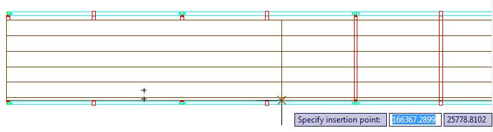 3. Now select the 13 Board tool from the Board Plan section of the tool palette and drop it above the toe board to create the first main board.
