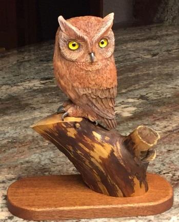 News From Wednesday s Class News from the Wednesday Woodcarving Class One more layer of learning and fun was added to Jim Harris class on Feb.
