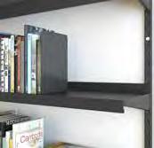 Bracket for metal shelf Straight Metal shelf Metal Bookend