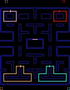 - Toru Iwatani, Pac-Man creator As has been previously mentioned, the only differences between the ghosts are their methods of selecting target tiles in Chase and Scatter modes.
