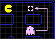 Even though Blinky s targeting method is very simple, he does have one idiosyncrasy that the other ghosts do not; at two defined points in each level (based on the number of dots remaining), his