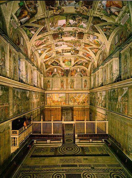 The Sistine Chapel is the bestknown chapel of the Apostolic Palace, the official residence of the Pope in the Vatican City.