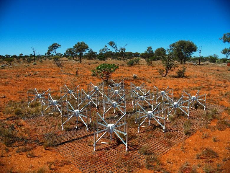 telescope LOFAR in the Netherlands and the MWA in Western Australia are both aperture array telescopes