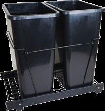 Can Unit for 35qt only Black 14-1/2 22 19-1/8 4 CAN-35-DW Double Can Unit for 35qt only White 14-1/2 22 19-1/8 4 CAN-DOORKIT Door