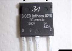 SiC is one of the wide band-gap semiconductor materials (AsGa, C,