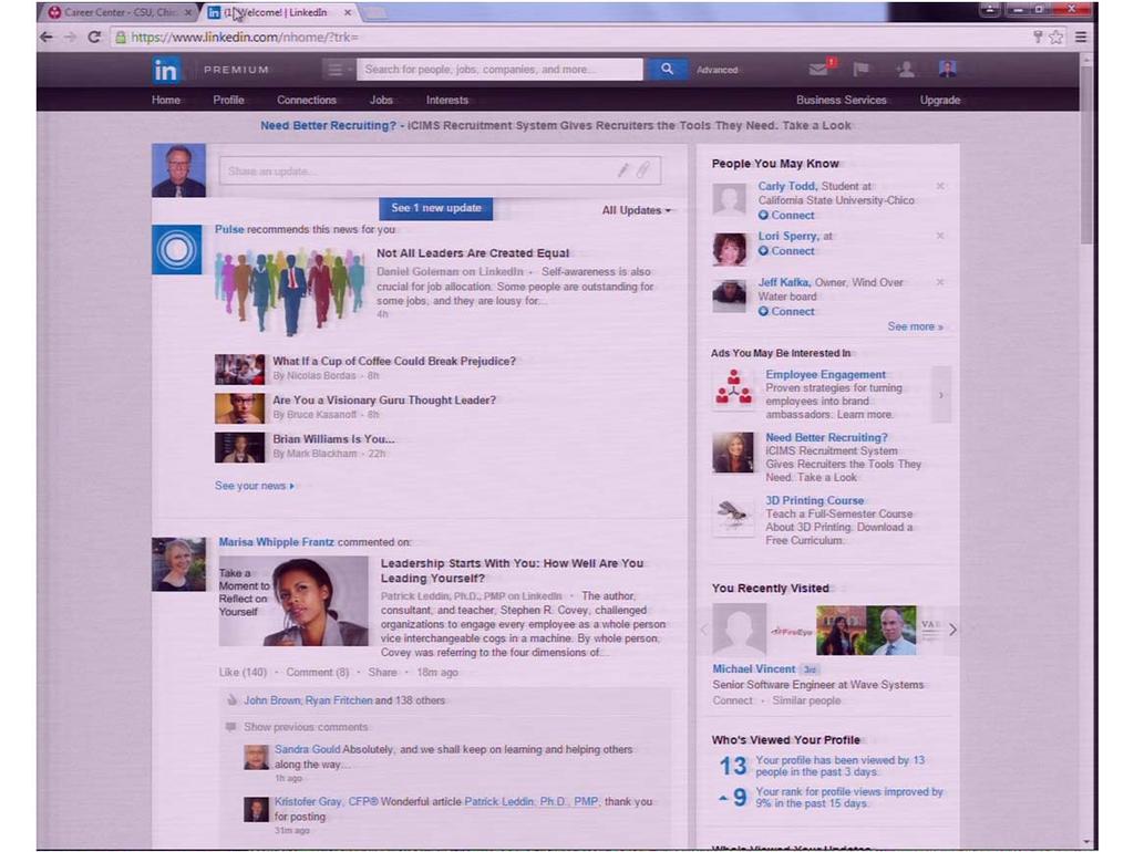 Okay, so what is LinkedIn? Why do we use it? Why is it a good tool for us? or maybe not a good tool for us?