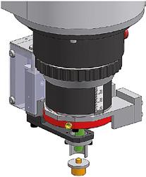 Riveting projection measurement by NHE, rivet base detection device With the NHE, depending on the equipment, the presence and position of the parts as well as the riveting projection can be verified.