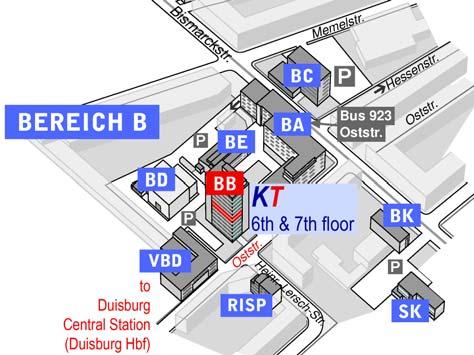 BB, 6 th nd 7 th floor, Oststrsse 99, Duisburg-Neudorf Lehrstuhl für Kommunitions (www.
