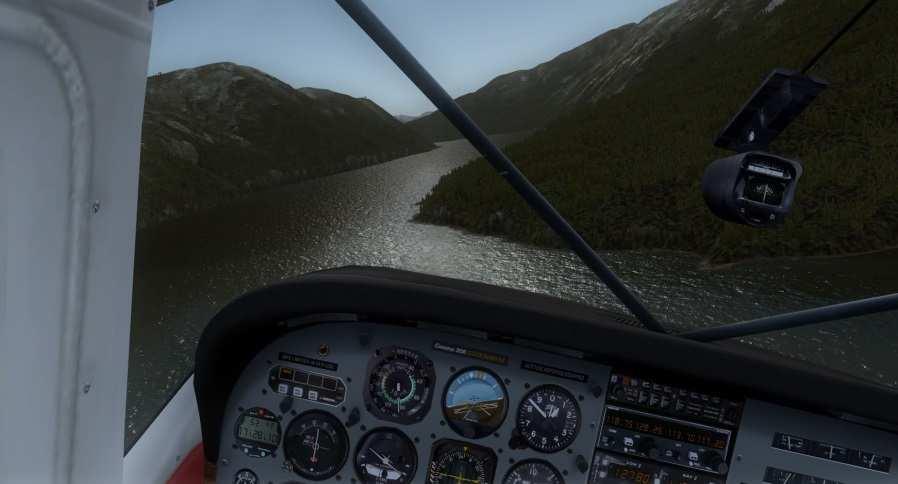 fixed-base flight training simulator Sample