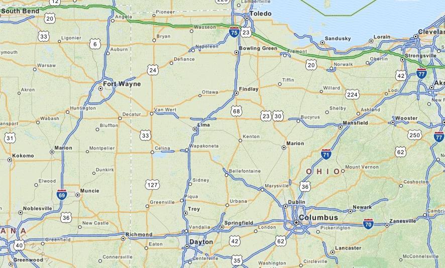 Street Map Subject Property 3515 Elida Road, Lima OH Fort Wayne, IN 57 miles Toledo, OH 80 miles Columbus,