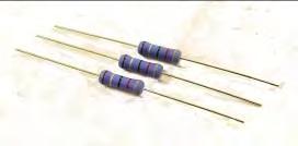 High Voltage Leaded Resistors ASR / ASRM and MG / MGM These two series offer a wider range of power ratings and resistance values, as well as higher working voltages than the RNV.