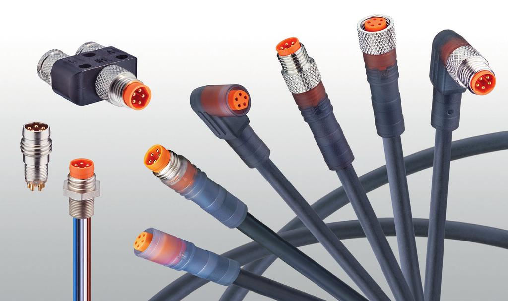 Product Bulletin PB00076 M8 5-pole B-coded Cordsets Ensure the lowest total cost for installation and maintenance with the industry s smallest and lightest cordsets meeting high standards for