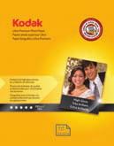 PHOTO PAPER Kodak is the leader in digital imaging with universally compatible photo paper that