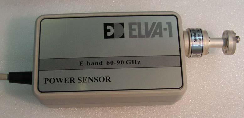 Power Sensor The power sensor is based on Zero-Biased Detector (ZBD) with Low Barrier Schottky Diode of ELVA-1 Ltd. manufacture.