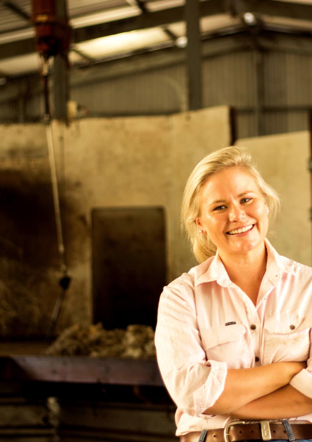 Growth in self-employed women Airlie Trescowthick is the founder of Farm Table, an online platform which connects modern farmers with the latest research and resources, and each other, to help them