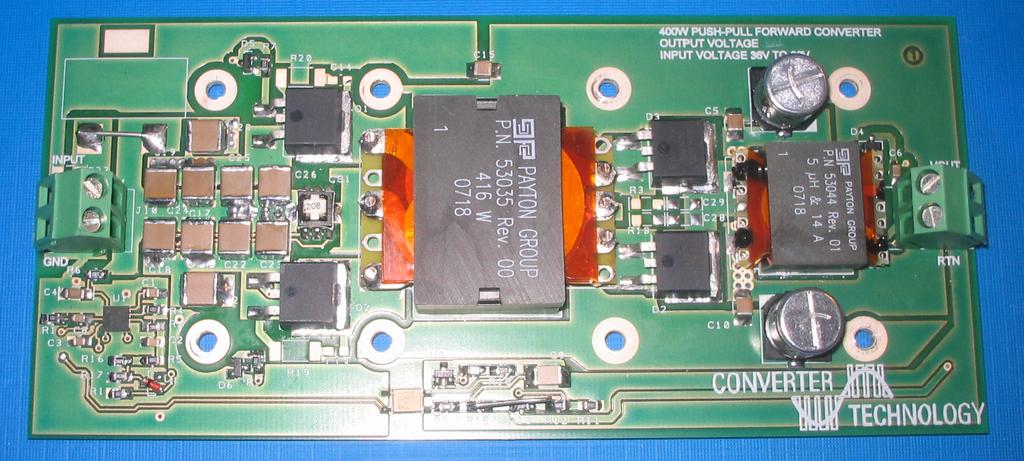 1 Introduction This report describes the design of a 320W Telecoms DC/DC converter.