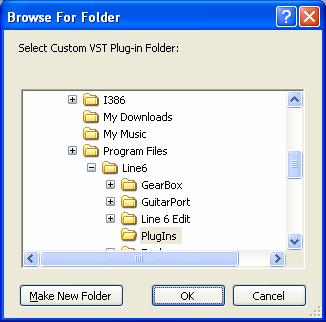Once the appropriate folder is selected, Live will scan it and display all found plug-ins in the