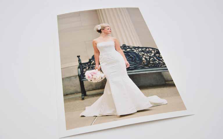 Your print is inserted into a custom cut, beveled mat and is available in black or white.