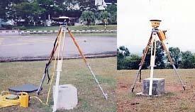 a) Ground Plane antenna b) Normal antenna FIGURE 2: Two types of antenna used. 4. DATA ANALYSIS All observation have been processed with Trimble Geomatic Office (TGO) software.