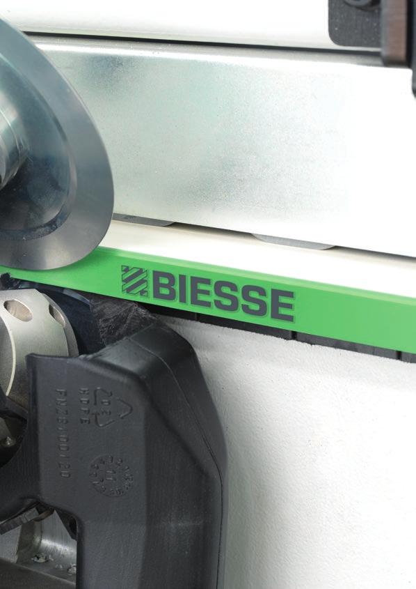 Biesse directly designs and manufactures all high-tech components for its