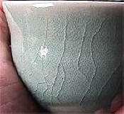 Crazing a glaze defect resulting from lack of fit between a