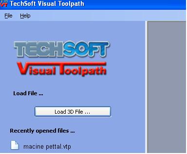 TECHSOFT MDX-40- VISUAL TOOLPATH Step 1: Orientate and Model Size Open the Techsoft Visual Toolpath programme through