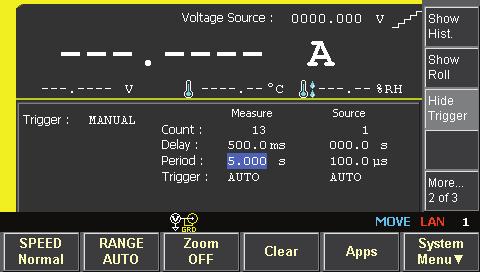 10 Keysight Measuring Insulating Material Resistivity Using the B2985A/87A - Application Note Example Volume resistivity measurement (continued) 3.