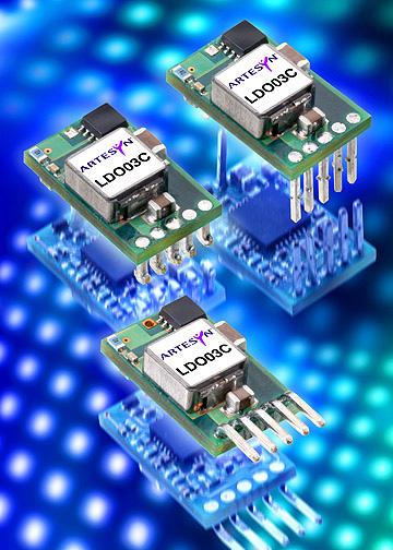 LDO03C SERIES Single Output 3 A current rating Input voltage range 3-13.8 V Adjustable output voltage 0.59-5.