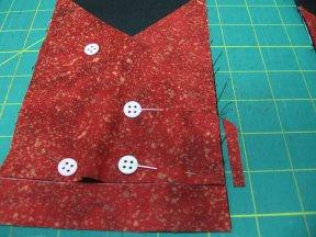 Press seams open, trim leaving ½ seam allowance and turn right side out. Press to set. 14.